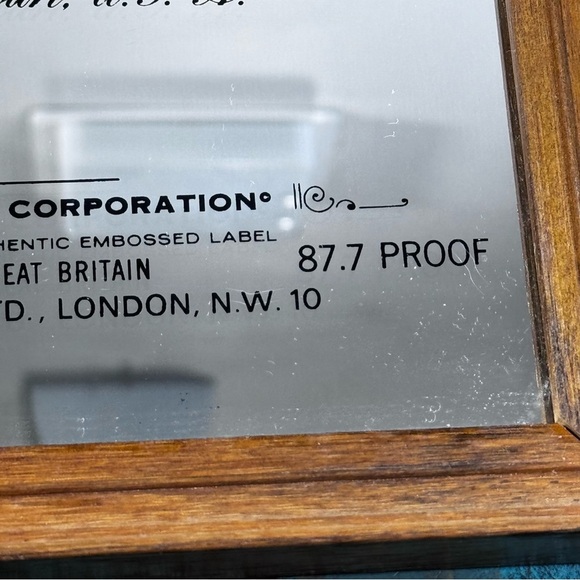 Vintage Southern Comfort Mirror Framed Colour Pub Bar Man Cave Collectable - Picture 6 of 11